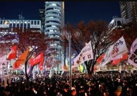 Eric Trump posts on massive anti-Lee demonstrations on South Korean National Foundation Day