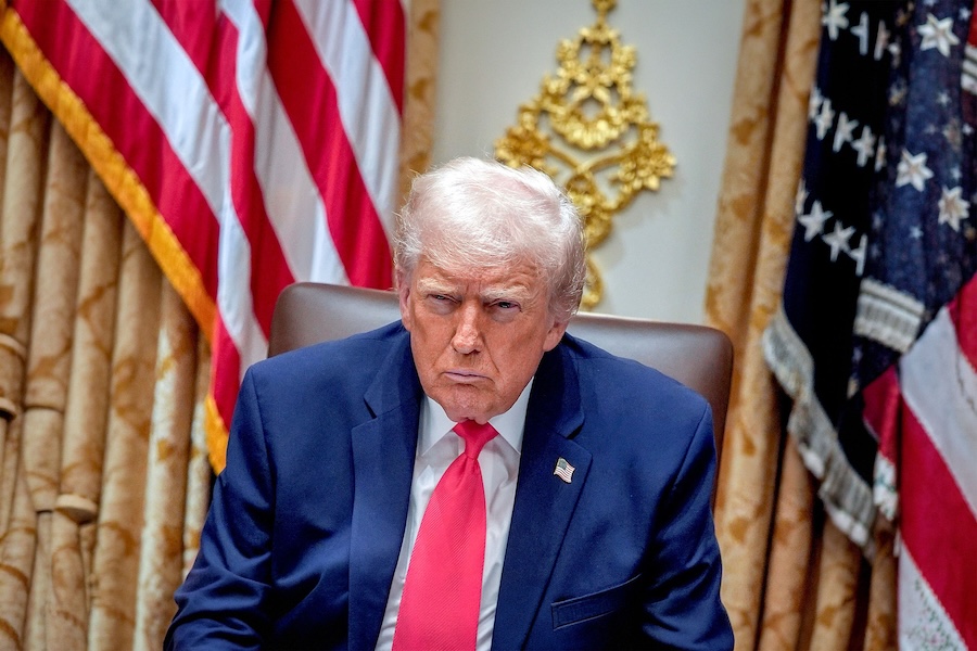Trump Torches Fox News After Monday’s Episode Of ‘Fox & Friends’ shutterstock 2711671719