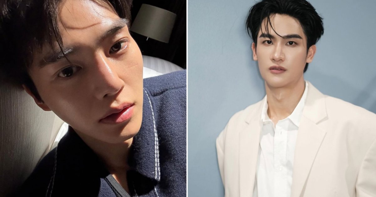 Song Kang and Tay Tawan's Paris Fashion Week Seating Moment Leaves Fans Laughing After Playful Apology [WATCH] south korean actor song kang thai star tay tawan