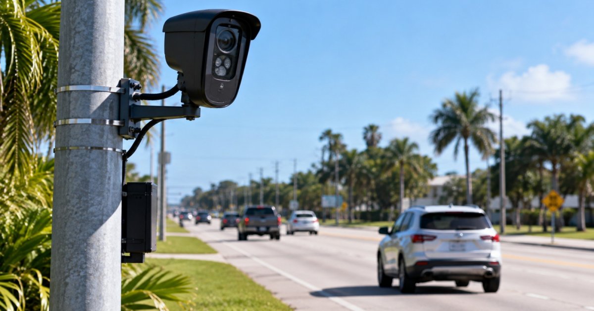 Florida Finds 11 Unclaimed Flock Cameras on Public Roads, Who Installed Them? st lucie county