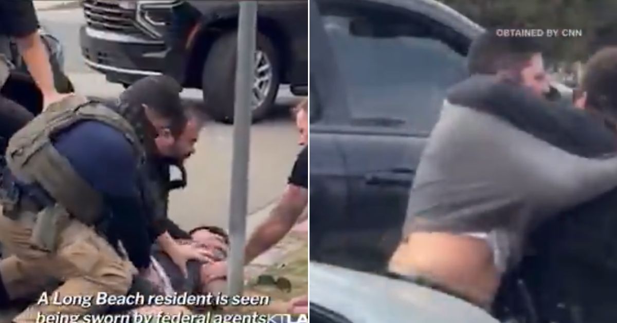 Democrats Screech About ICE Injuring a US Citizen - Then Video of the Start of the Conflict Emerges t out key scene