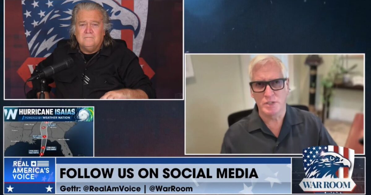 “Get Out and Vote!!” – TGP’s Jim Hoft Talks Satanists in Our Small Towns, Abortion Up to Birth, and the Demonic Left’s Plans for America! MUST-SEE VIDEO t war room steve bannon 1200x630 1