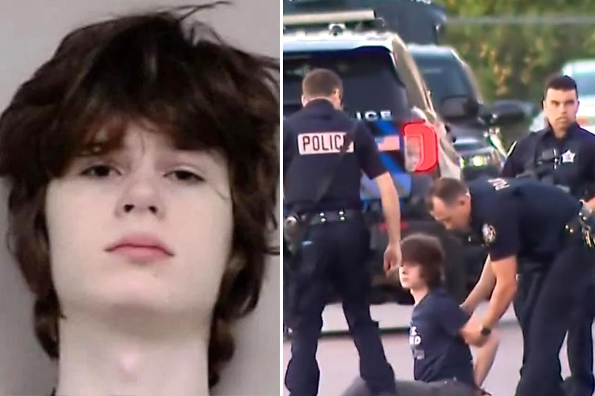 Hindu temple mass shooting thwarted after ‘sociopathic white supremacist’ teen’s gun jammed near Chicago teen accused plotting mass shooting 145085429