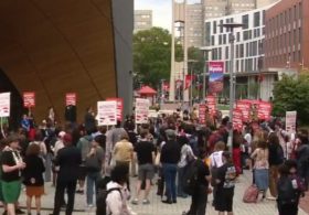 POINTLESS: Students and Employees Protest Budget Cuts and Layoffs at Temple University