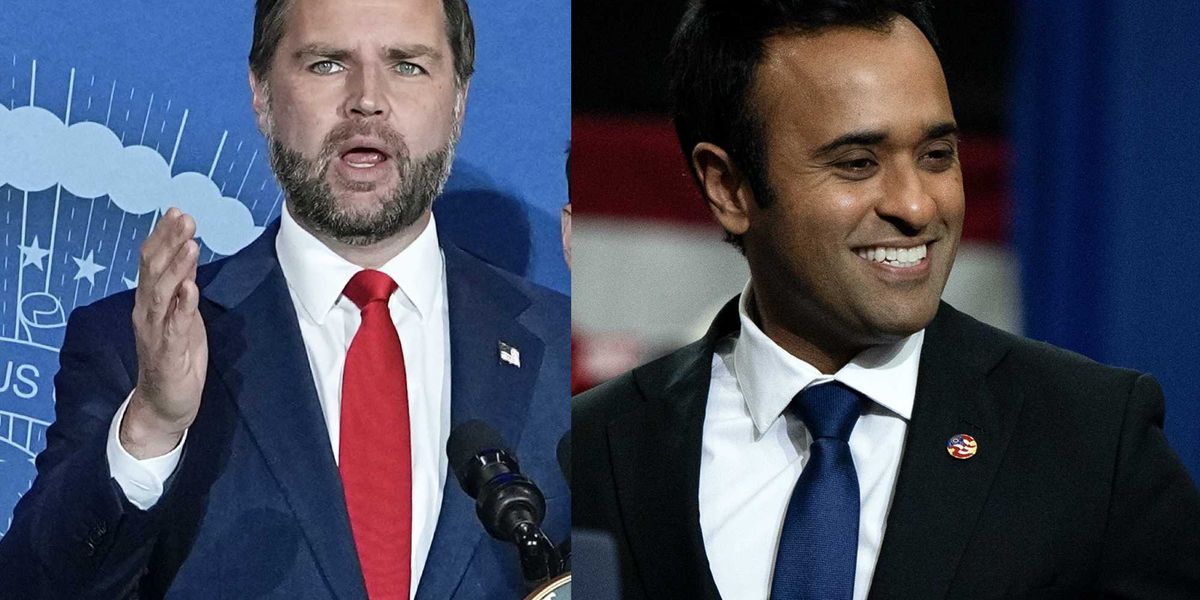 JD Vance says he is 'DISGUSTED' with Republicans after controversial Ramaswamy ad ter controversial ramaswamy ad
