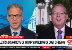 CNN’s Tapper Presses Trump Adviser on Economy, But They Touted Biden Record in 2023