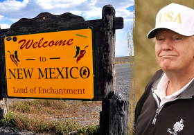 Trump renews push to rename New Mexico ‘New America,’ touts higher home values and incomes