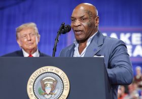 Boxing Legend Mike Tyson Joins Trump On Campaign Trail