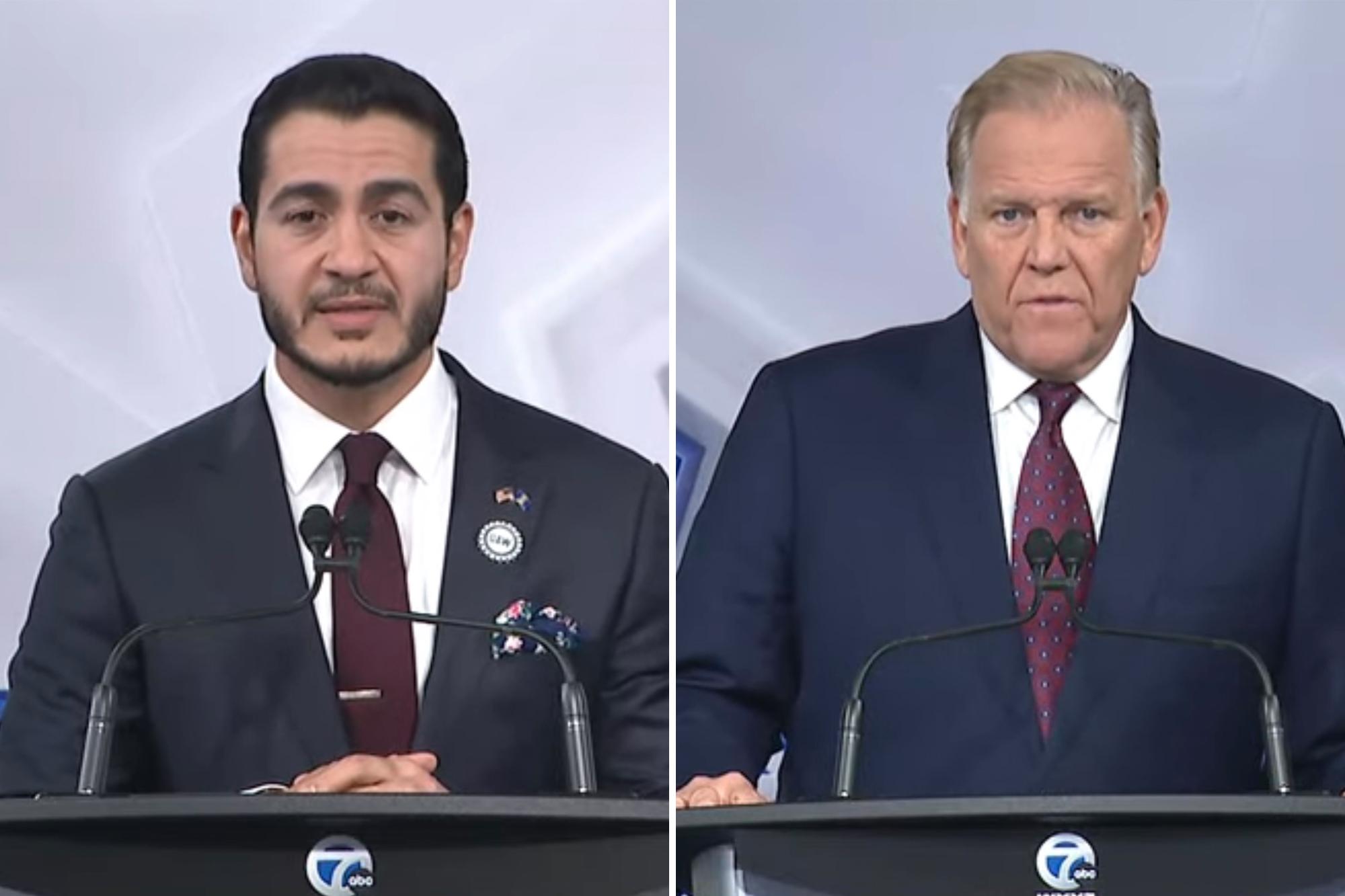 Mike Rogers says Abdul El-Sayed is a national security ‘risk’ who’s ‘bought’ by Muslim Brotherhood in testy Michigan Senate debate u s senate debate abdul 146011437