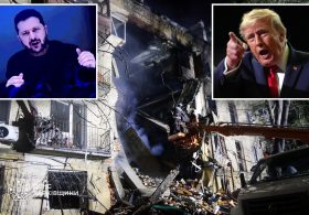 Ukraine got no warning about latest Russian strikes on Kyiv, Zelensky says after latest Trump critique