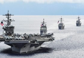 USS Theodore Roosevelt Deployed to Middle East as U.S Weighs Three-Carrier Force