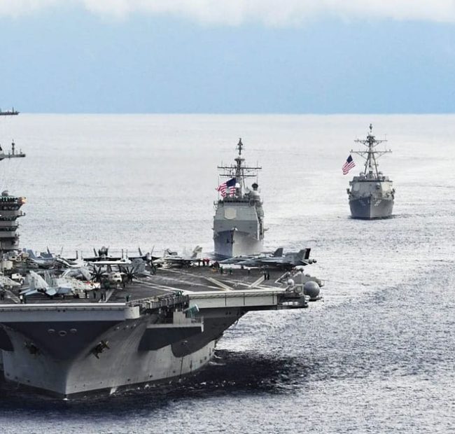 USS Theodore Roosevelt Deployed to Middle East as U.S Weighs Three-Carrier Force