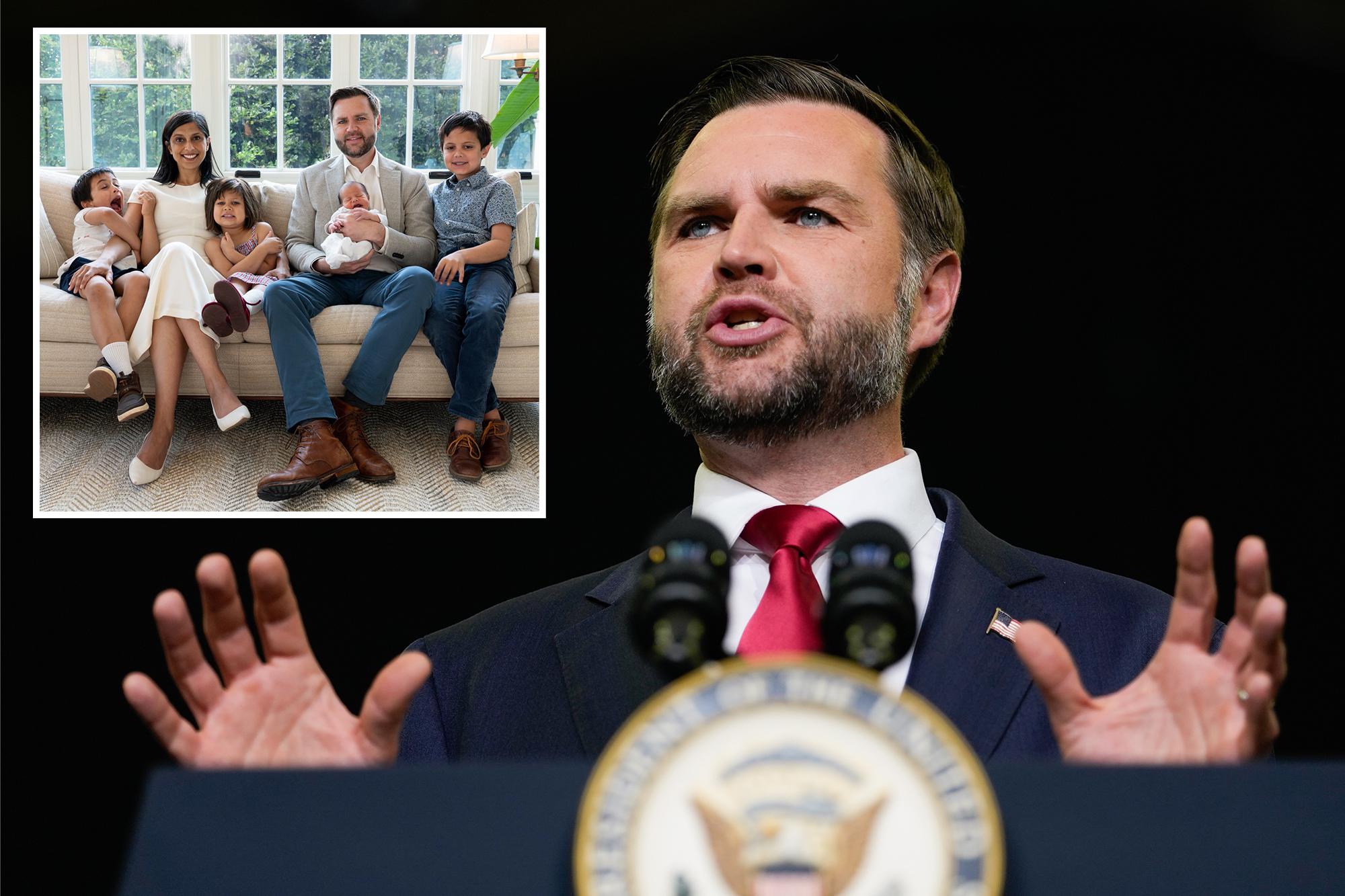 Vance reveals ‘there’s a chance’ he won’t run for president in 2028: ‘We’ve got 4 little kids’ vance 2028