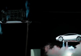 Trump Responds After Elon Musk Unveils Flying Tesla Roadster
