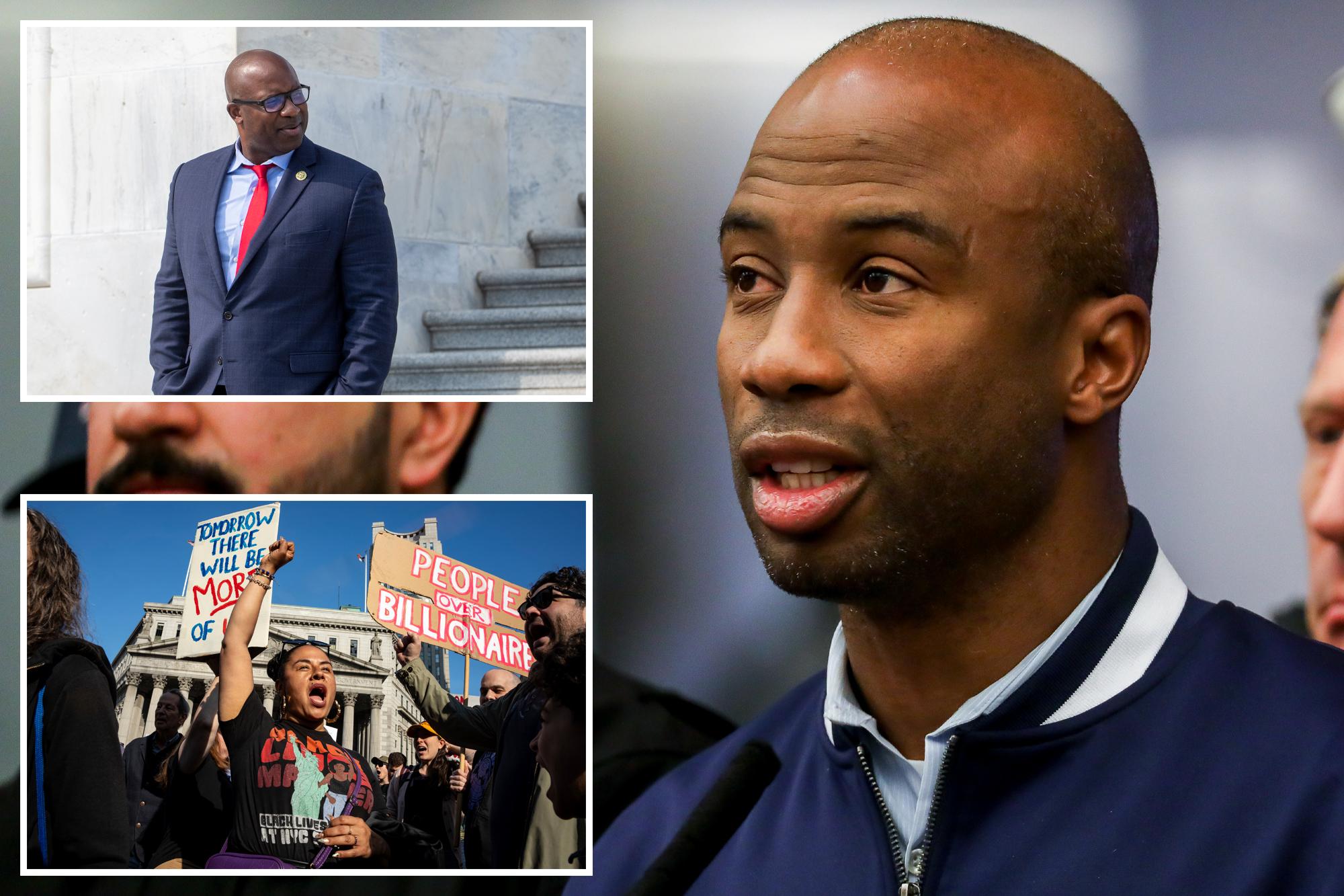 NYC Schools Chancellor Samuels meets with ‘fire-alarm’ Bowman for damage control after grilling zohran mamdani mayor new york 146128971