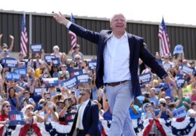 Dem Tim Walz Says European Allies Are Speed-Dialing Him Over Trump’s ‘Dangerous’ Sombrero Memes