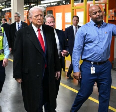 White House Defends Trump Flipping the Bird at Ford Plant Heckler: ‘Appropriate and Unambiguous Response’