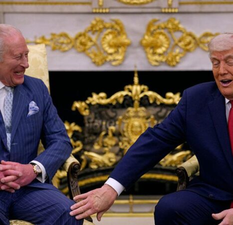 Watch Live: Trump hosts state dinner for King Charles III