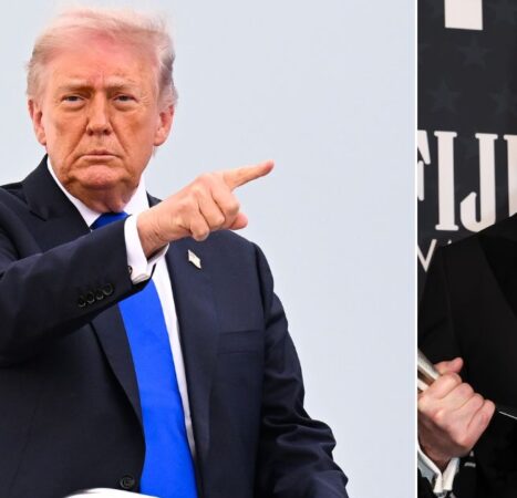 Trump Calls for Jimmy Kimmel to Be ‘Immediately Fired by ABC and Disney’ After ‘Beyond the Pale’ Melania Stunt