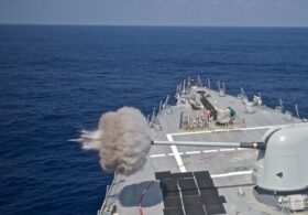 VIDEO: USS Spruance Lights Up Iranian Blockade Runner in a Formidable Demonstration of FAFO