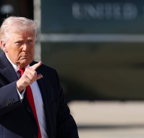 Trump Says ‘Israel Never Talked Me Into the War with Iran,’ But ‘the Results of Oct. 7’ Played a Role