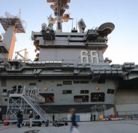 USS aircraft carrier and strike group arrive in Caribbean amid tensions with Cuba