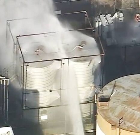 Massive Chemical Leak Sparks Explosion Fears as California Aerospace Facility Faces Potential Disaster