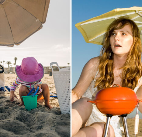 SoCal beach city wants to fine beachgoers for violating its “umbrellas only” rule
