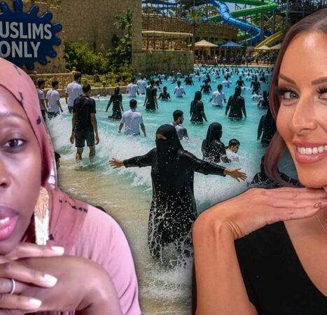 ‘How is this any different from “whites only”?’ Sara Gonzales confronts organizer of Muslim-only water park event