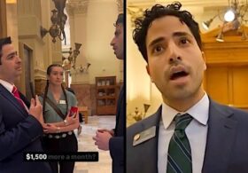 WATCH: Democrat accused of turning scofflaw by filming a ‘campaign’ spot inside Colorado Capitol