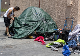 FBI Agents on L.A.’s Homeless Skid Row for Election Fraud Probe