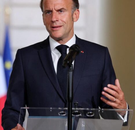 France is ‘ready to support’ U.S. efforts to reach agreement with Iran, Macron says