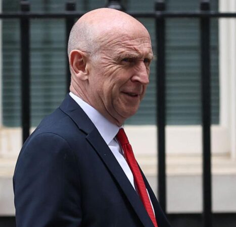UK Defense Secretary Healey resigns, citing budget cuts