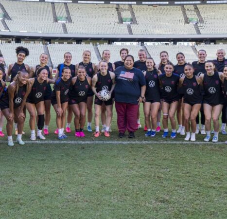 As the men’s World Cup kicks in, the US women’s soccer team preps to play next year in Brazil