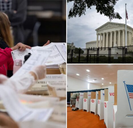 Supreme Court rules ballots arriving after Election Day can be counted in win for Dems