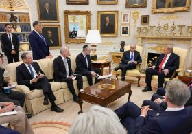 Trump, Netanyahu tout “productive” meeting after weeks of tensions