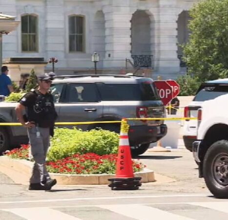 Armed Man Arrested at U.S Capitol Barricade