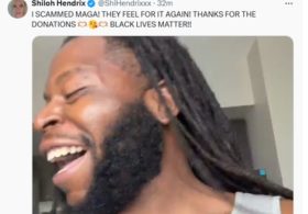 Fake Shiloh Hendrix Account Scammer Bragging on Live Stream