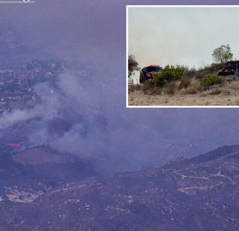 Fast-moving wildfire explodes in SoCal, forcing evacuations