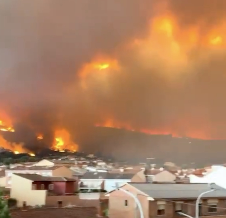 France And Spain In Flames — 300,000 Flee As Wildfires Engulf Bordeaux, Threaten Madrid