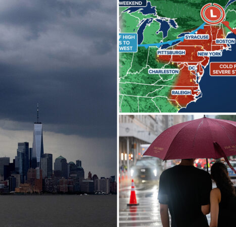 More than 90M Americans under risk of thunderstorms, hail and possible tornadoes this weekend