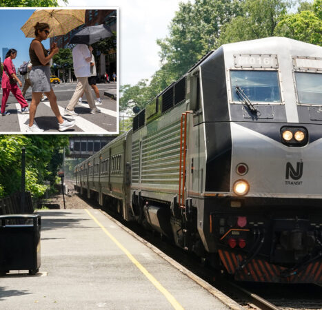 NJ Transit commutes thrown into chaos as extreme heat causes delays, cancellations