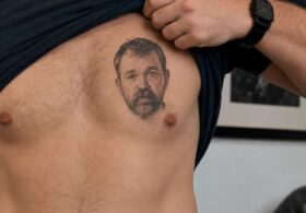 Nazi Really Regretting Getting Graham Platner Tattoo
