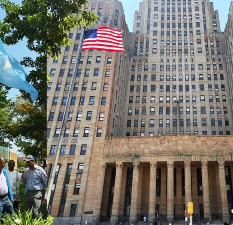 Patriots Tear Down Somali Flag Raised Outside City Hall Ahead of July Fourth
