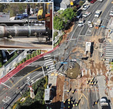 Sinister new threat in West Hollywood after water main break devastated city