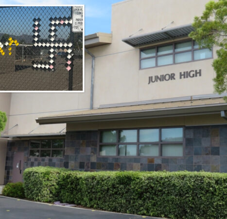 Swastika and racial slur removed from California elementary school – parents outraged on social media