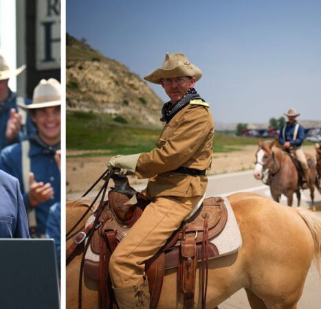 MUST SEE: The Moment Actual Rough Riders Escort Trump’s Motorcade to the Teddy Roosevelt Library