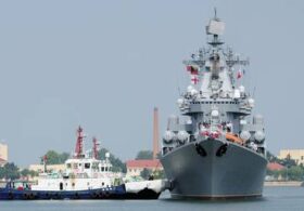 WATCH Russian warships arrive in China