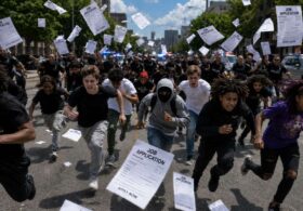 Police Instantly Disperse ‘Teen Takeover’ By Firing Job Applications Into Crowd