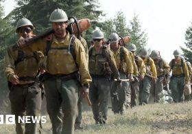 Team of former inmates on frontline of Spokane wildfires